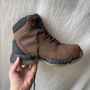 Men's Brown Composite Toe Boots
